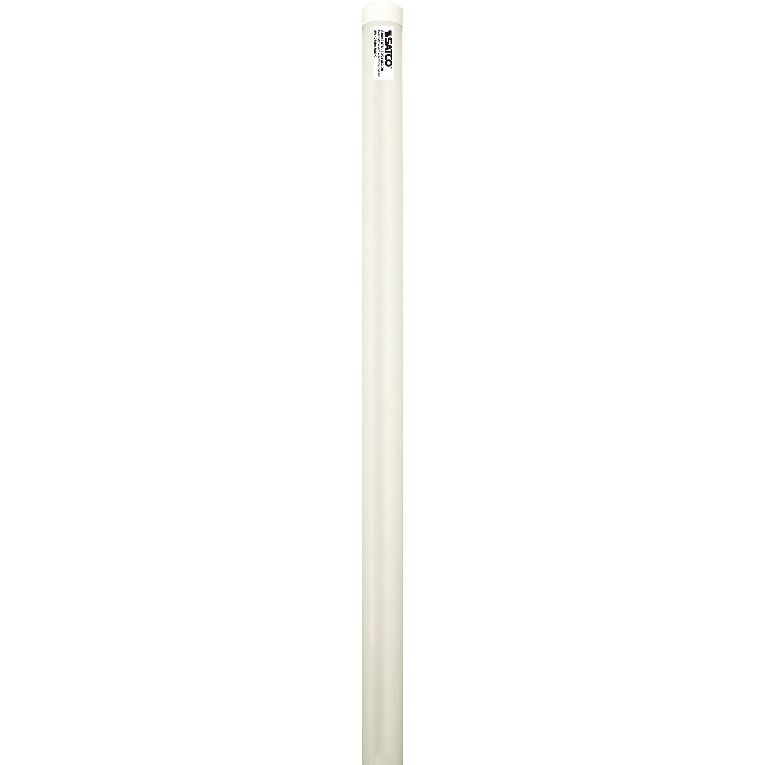 Satco S49949 8 Watt 120-277 Volt 2Ft LED T8 Linear Tube Lighting
